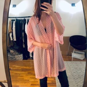 3 FOR $10 BUNDLE! Forever 21 Polkadot Sheer Robe